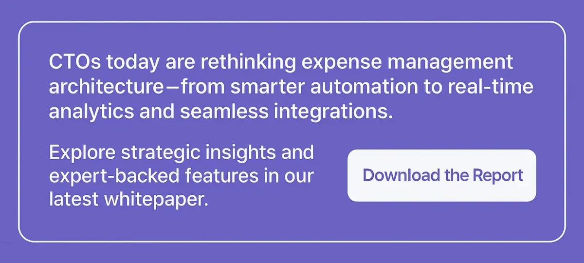 Expense management trends report Softjourn new