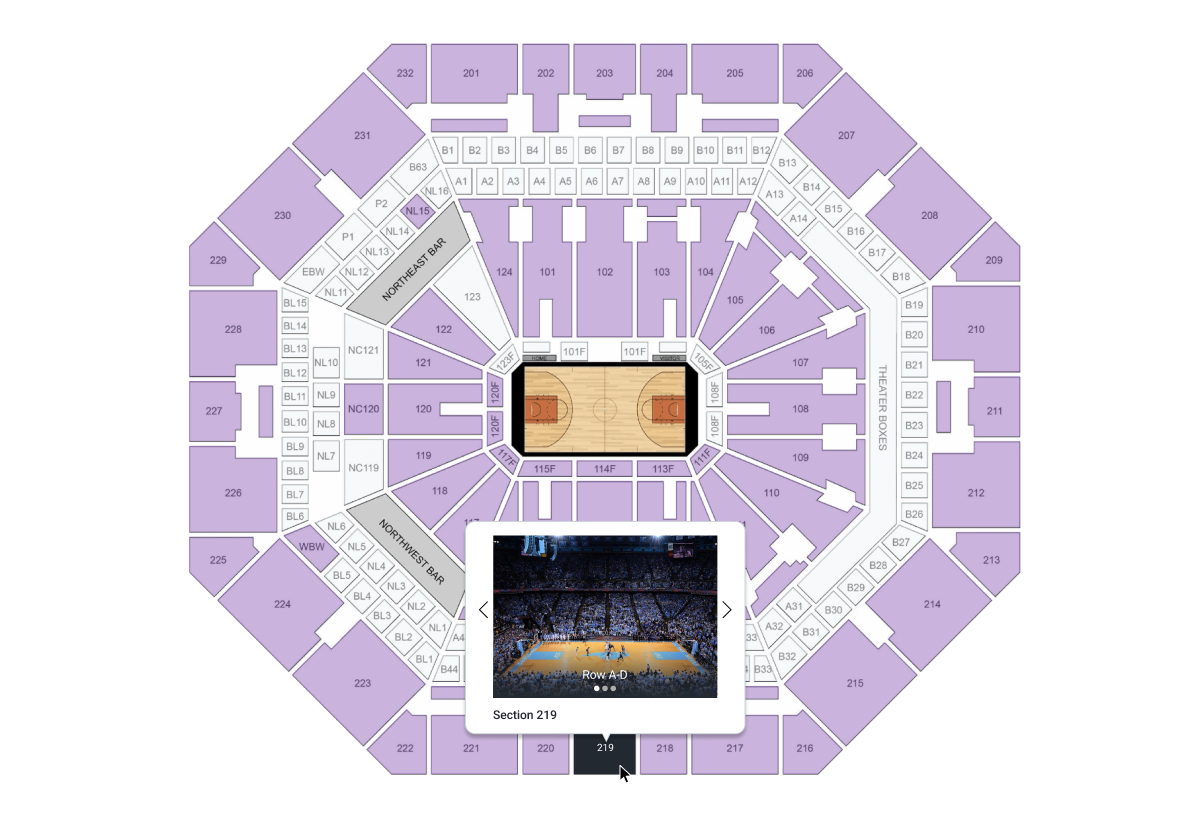 interactive seating chart