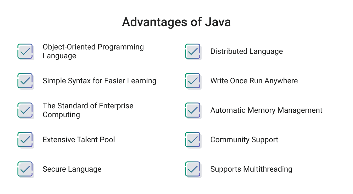 java programmers highlight it's advantages