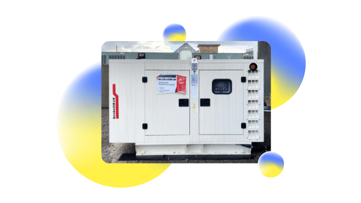 Softjourn's backup power supply - diesel generator photo