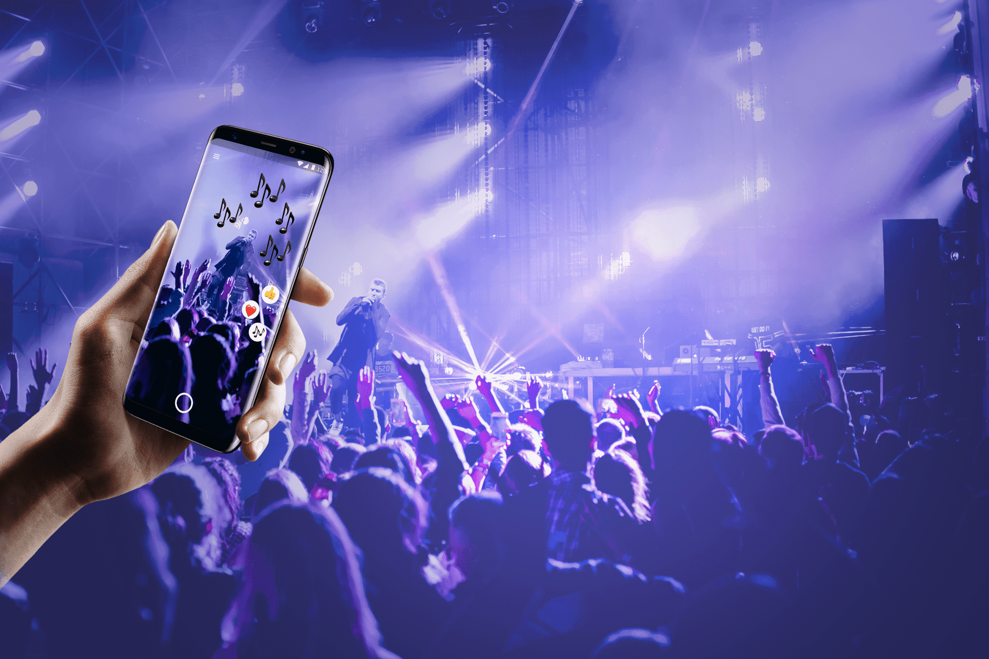 augmented reality for concerts