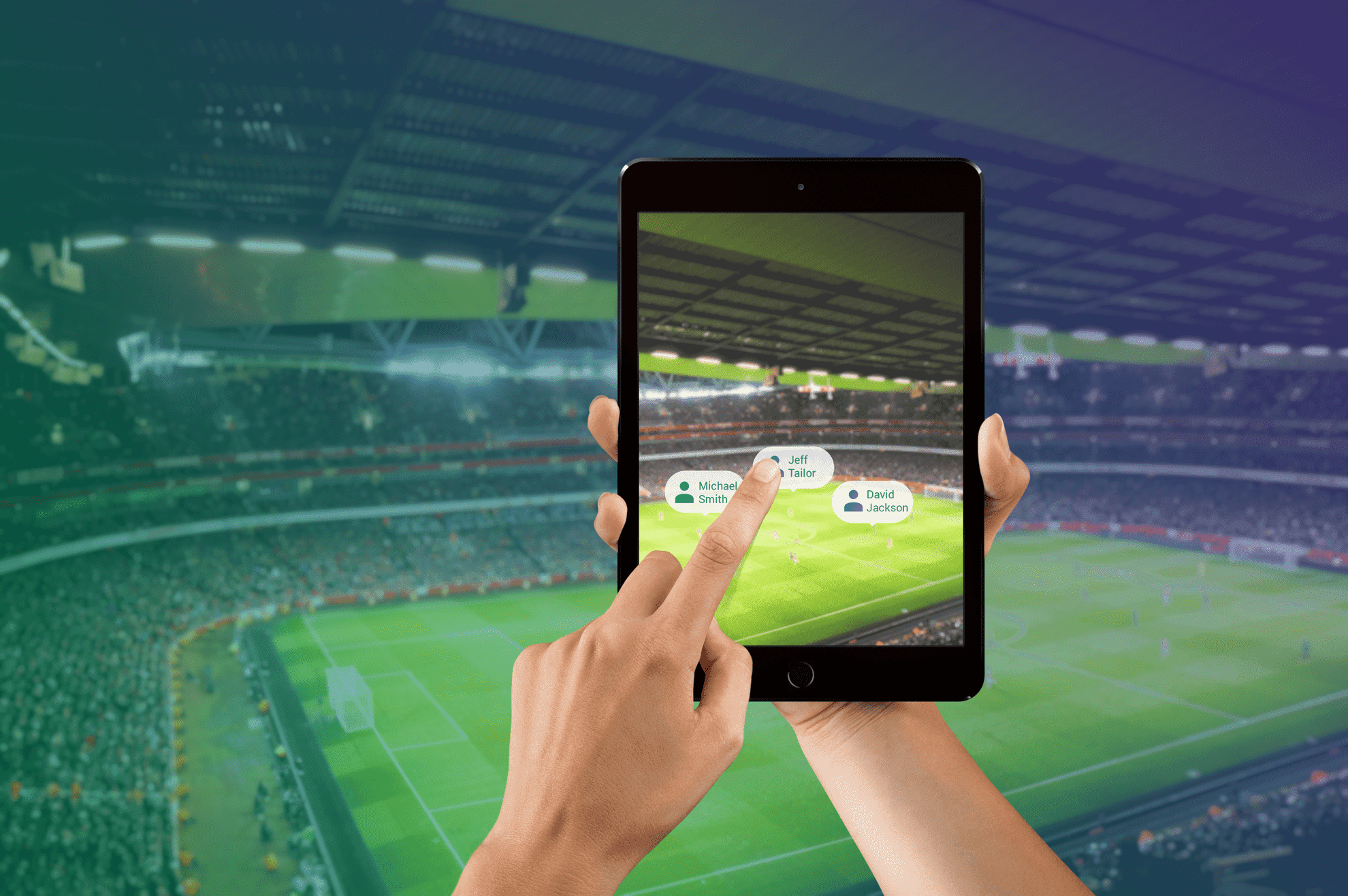 augmented reality for sport events