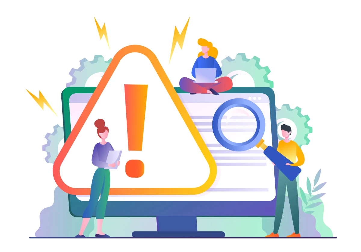 where things go wrong alarming graphic
