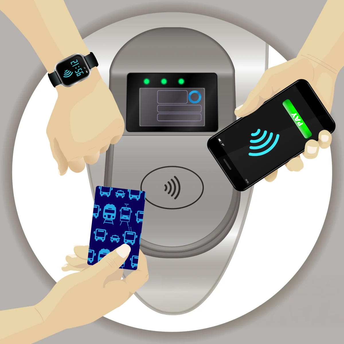 NFC RFID scan