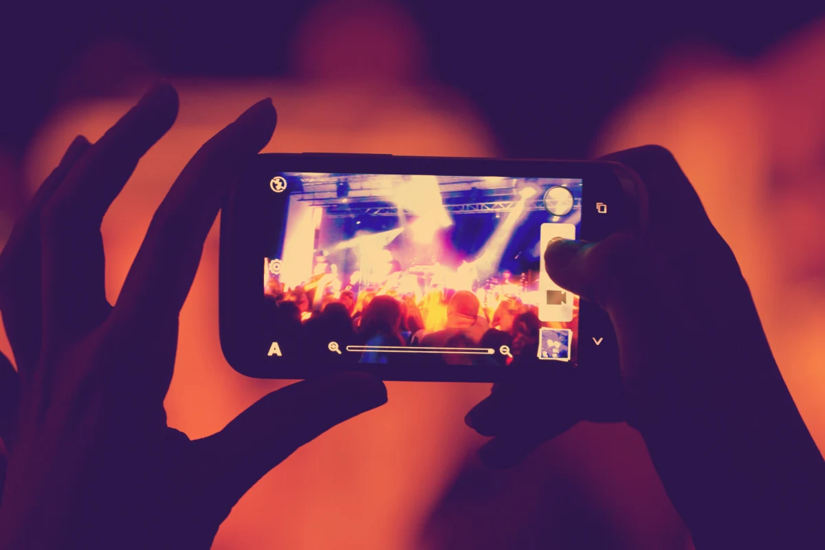 live video of event