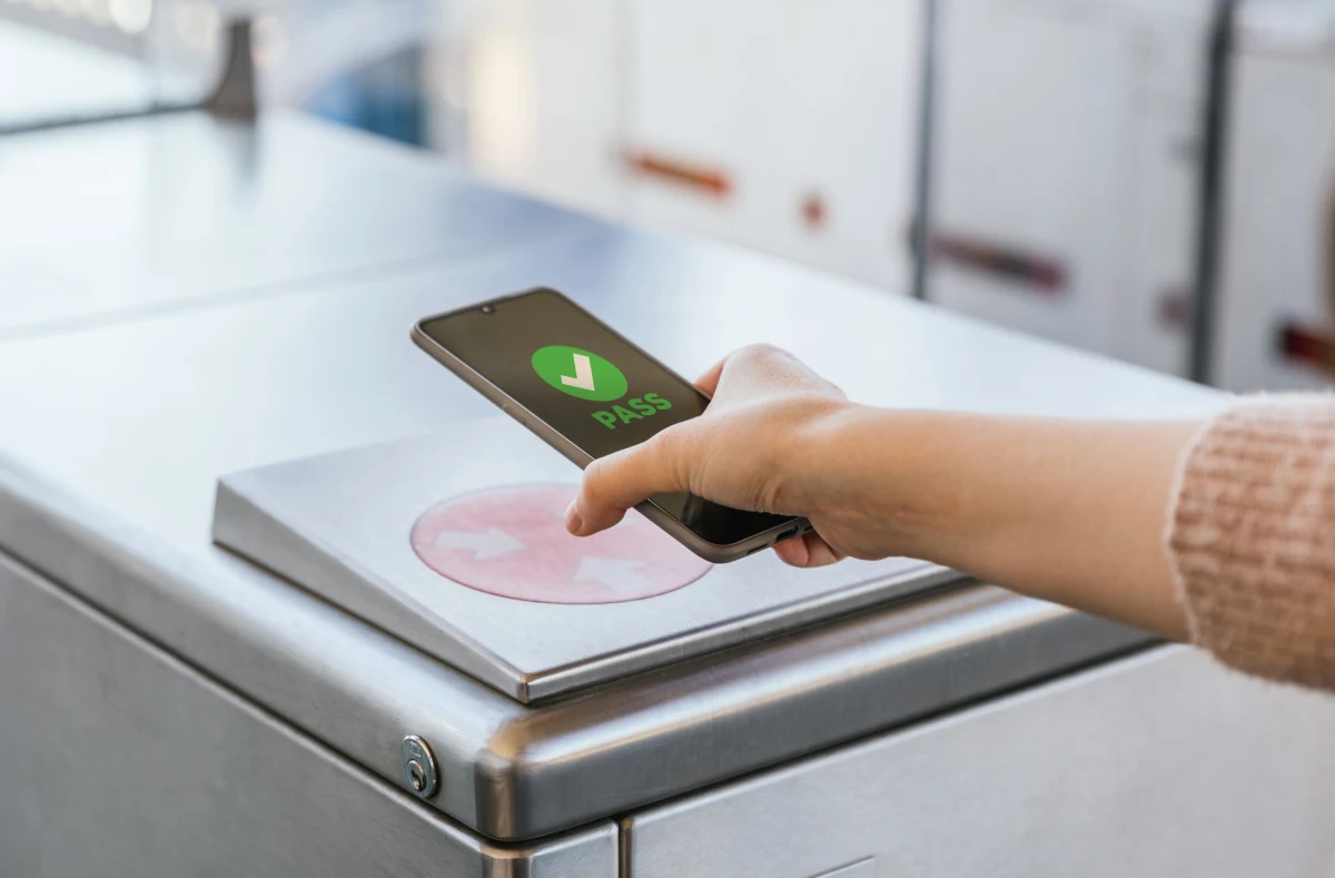 NFC ticket example