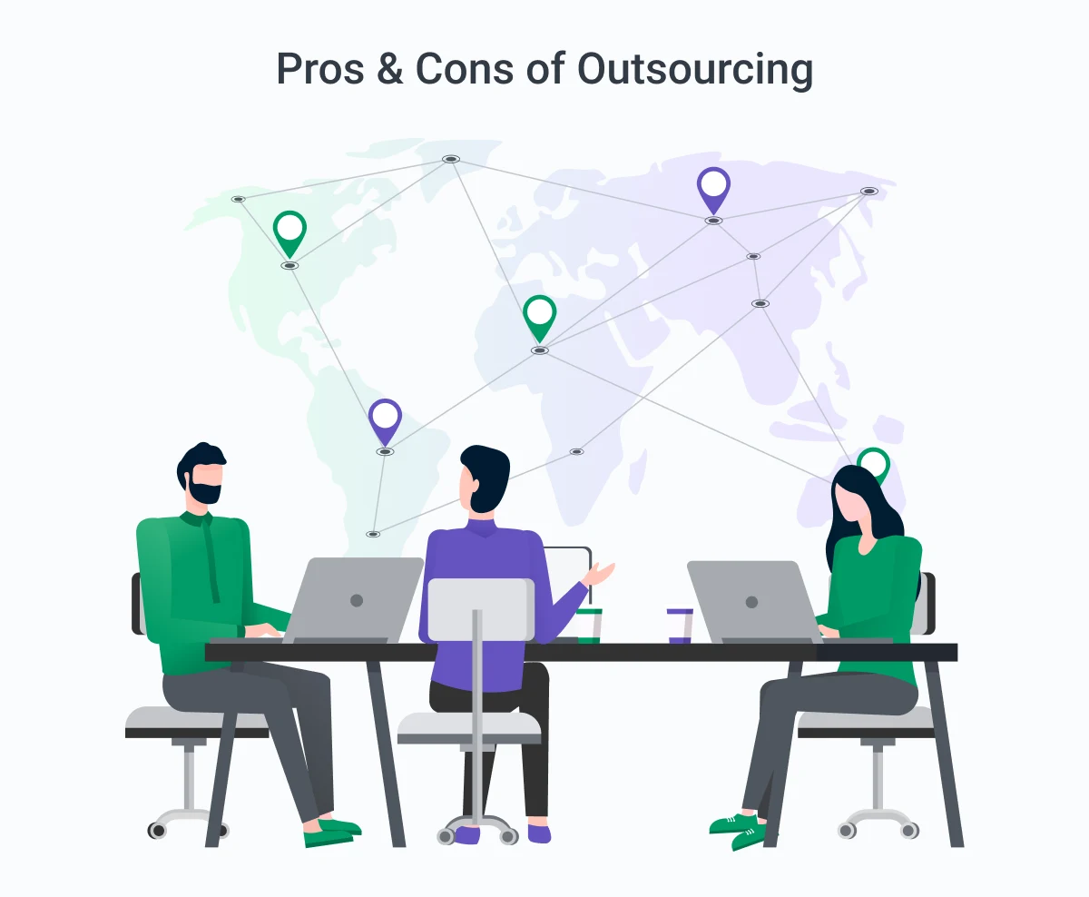 pros and cons of outsourcing