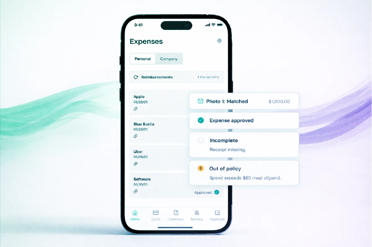 Automatic detection using AI for expense management