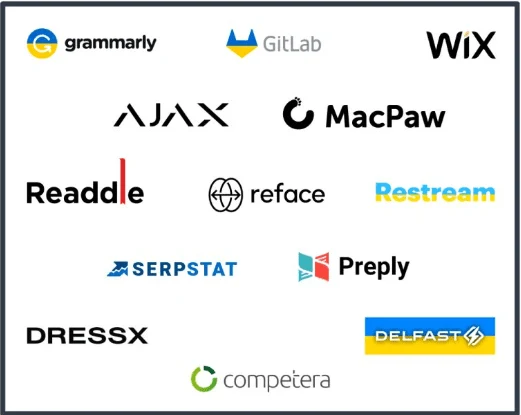 Companies with R&D in Ukraine 